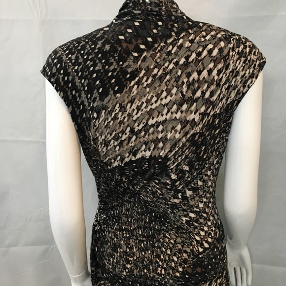 Nine West animal print ‘wrap’ dress Size 4 - Picture 10 of 13